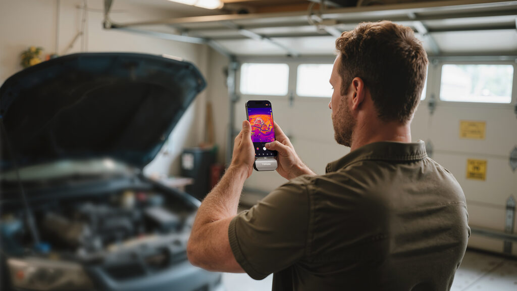 Porovnání termokamer TOPDON